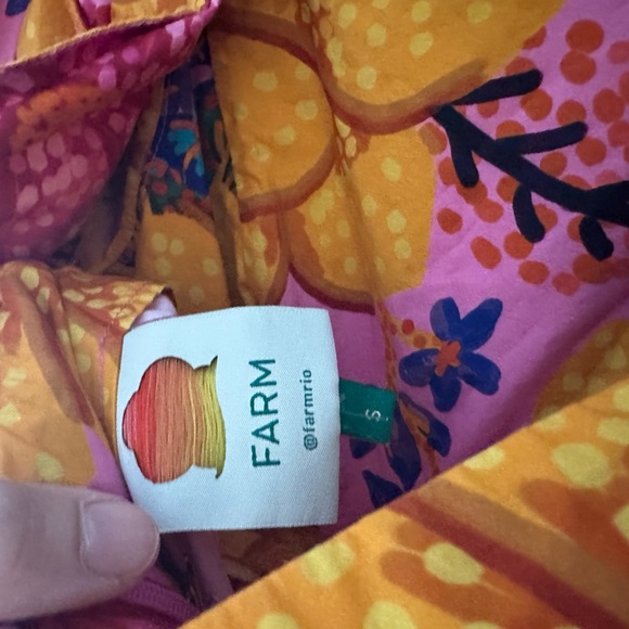 FARM Rio Pink and Yellow Floral Dress - Picture 2 of 8